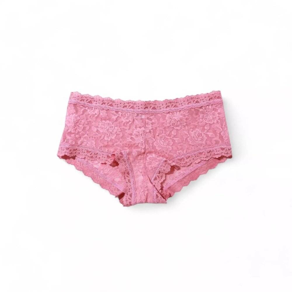 Hanky Panky Signature Lace Boyshort 4812P choose from Pink, Medium